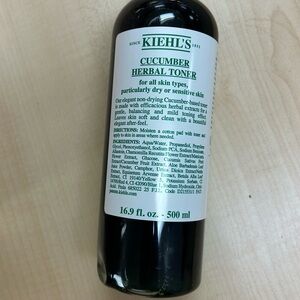 Kiehl's Cucumber Herbal Toner 16.9 oz/500 ml new sealed for all skin types new